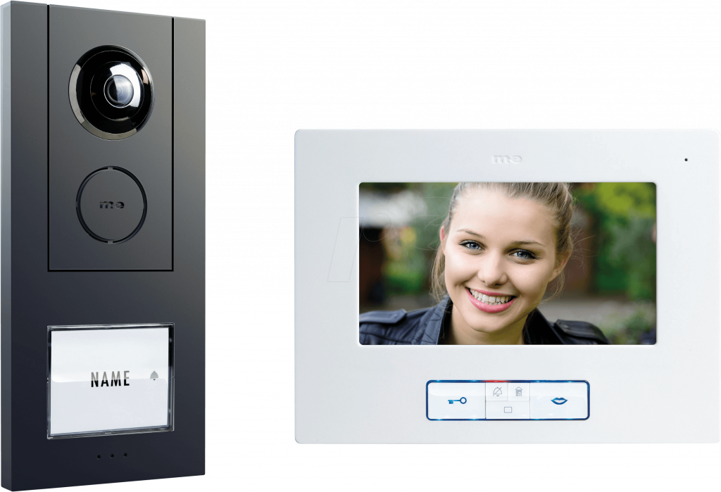 Camera intercom with answering panel