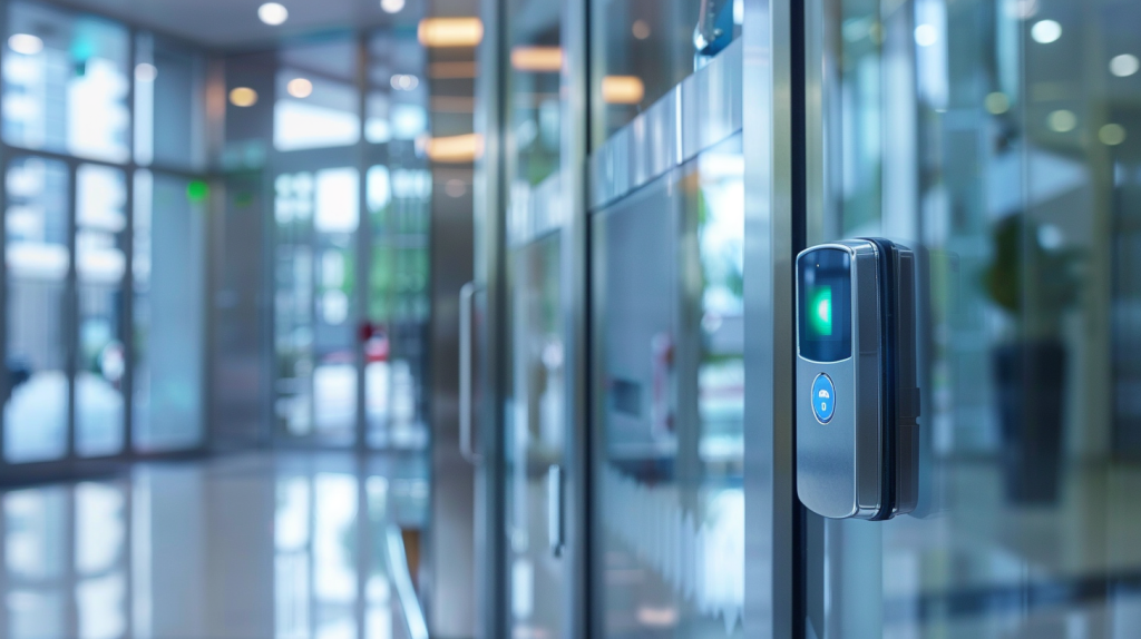 Commercial card reader access control system