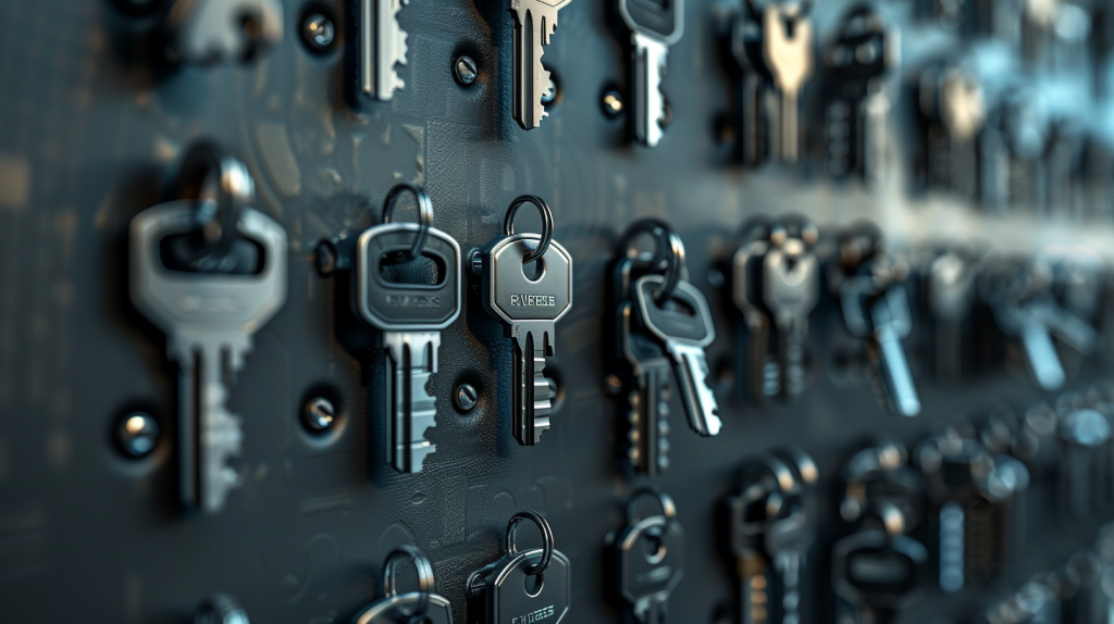 Master key system display