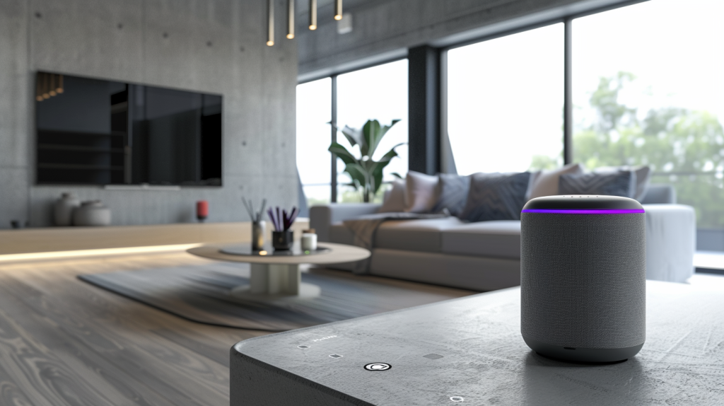 Voice assistant controlling alarm