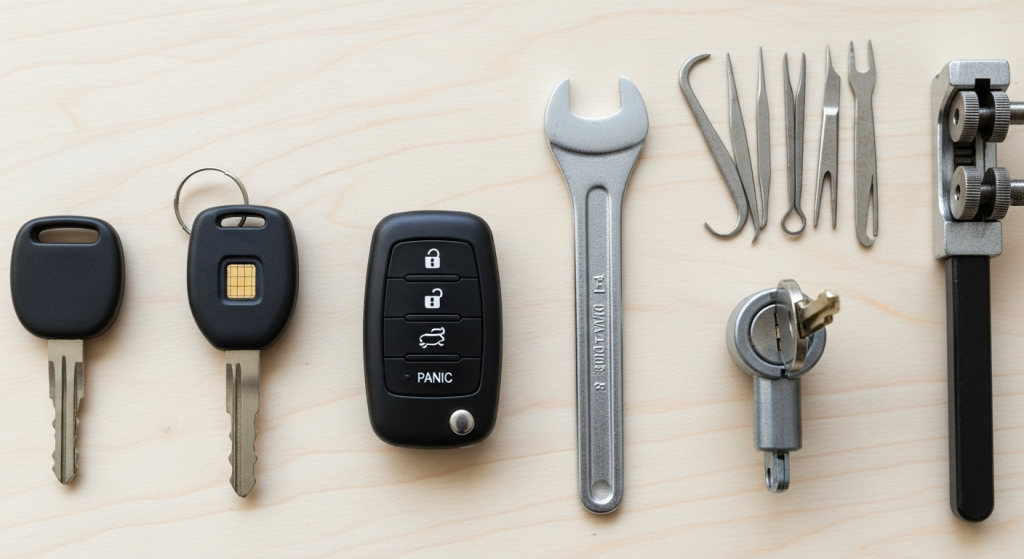 Pricing Breakdown for Common Car Locksmith Services