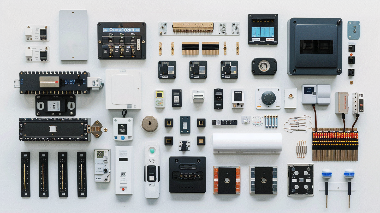 Access control equipment components