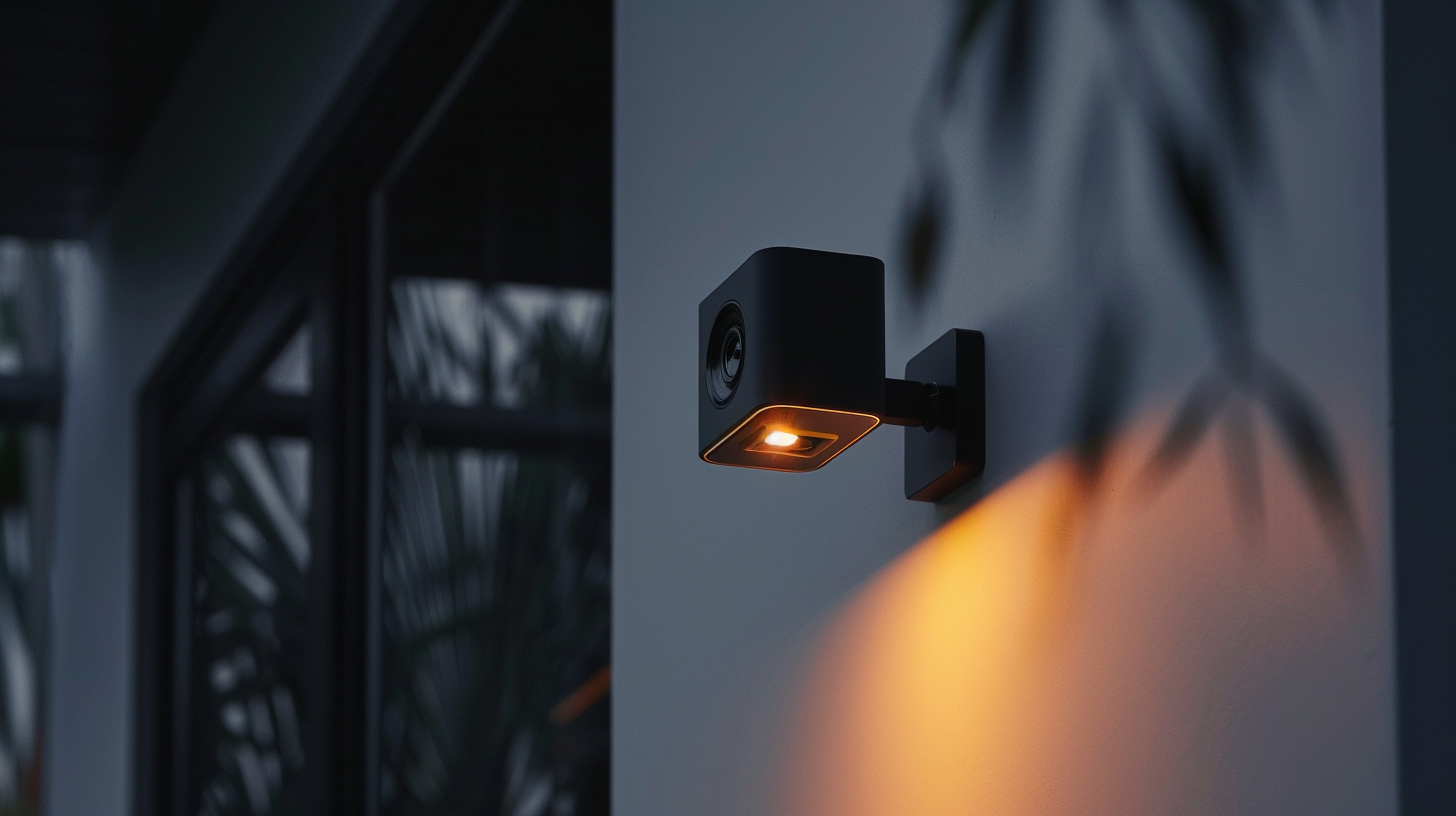 Modern wireless security camera
