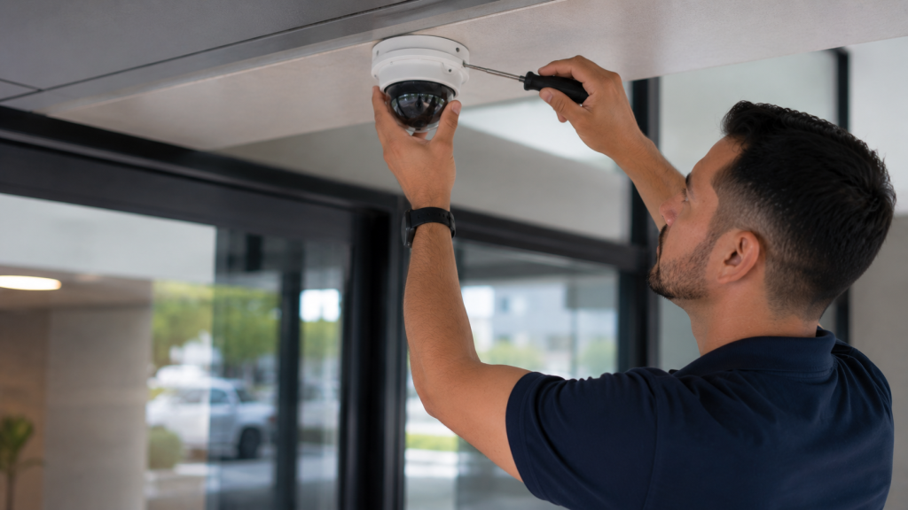 Installing a security camera