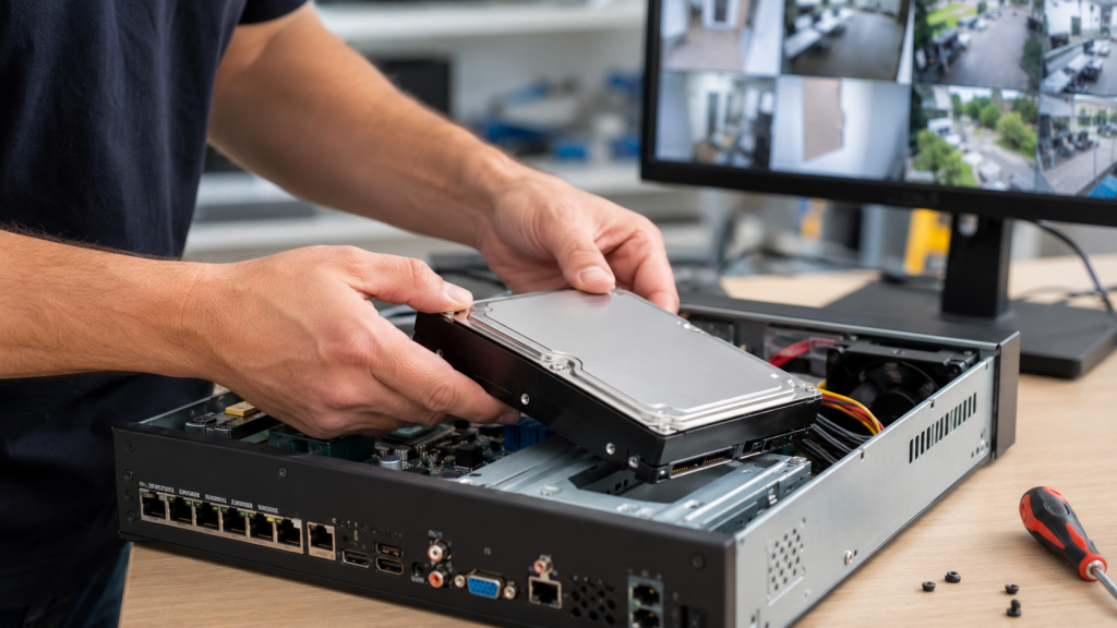 Tech workshop repair in action